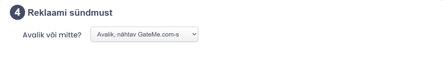 Avalik või mitteavalik sündmus